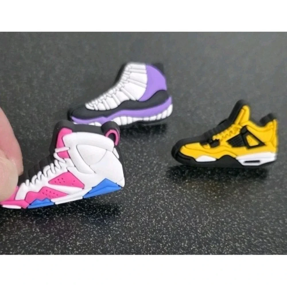 New Bundle 3pcs Sport‎ Shoes Nike Jordans Crocs shoe Decorations